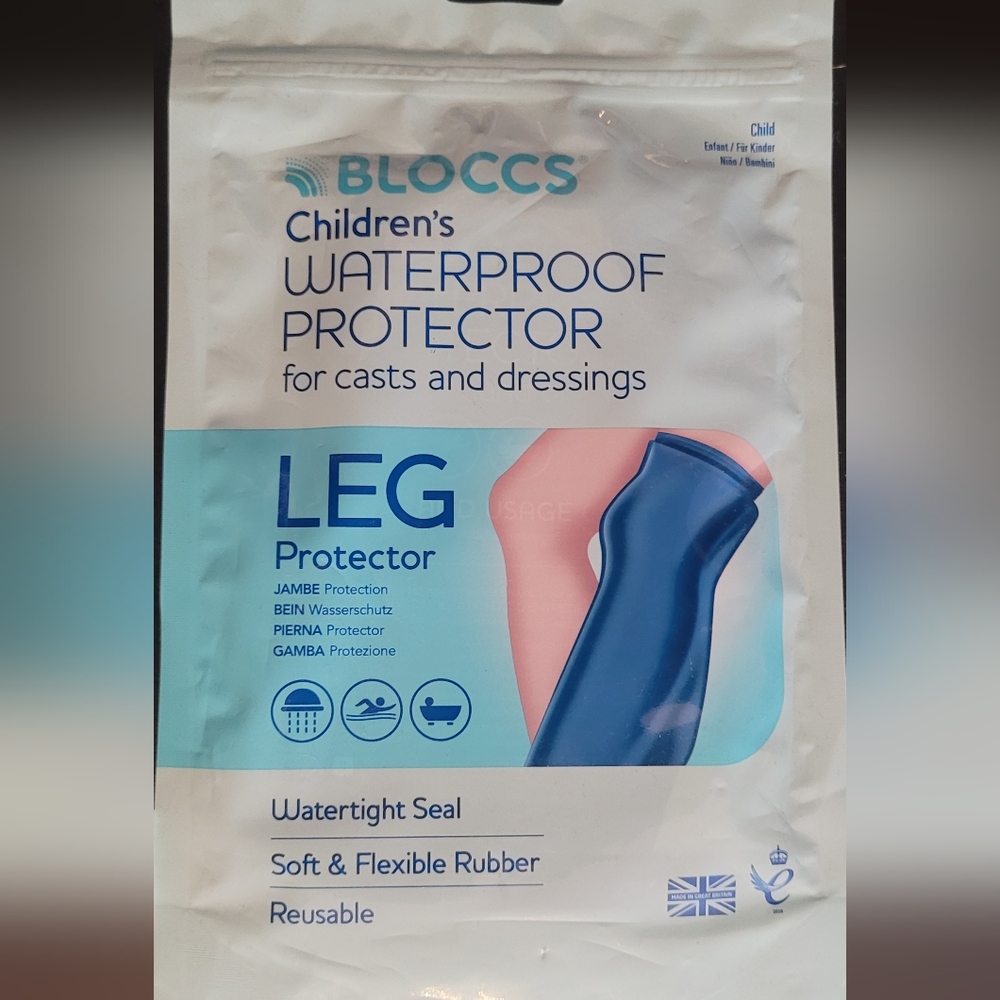 BLOCCS Childrens Waterproof Cast Protector